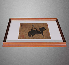 温江书画装裱配框服务案例