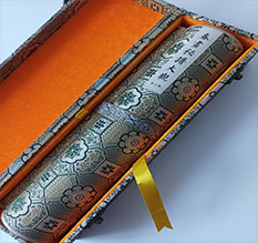 温江书画装裱案例